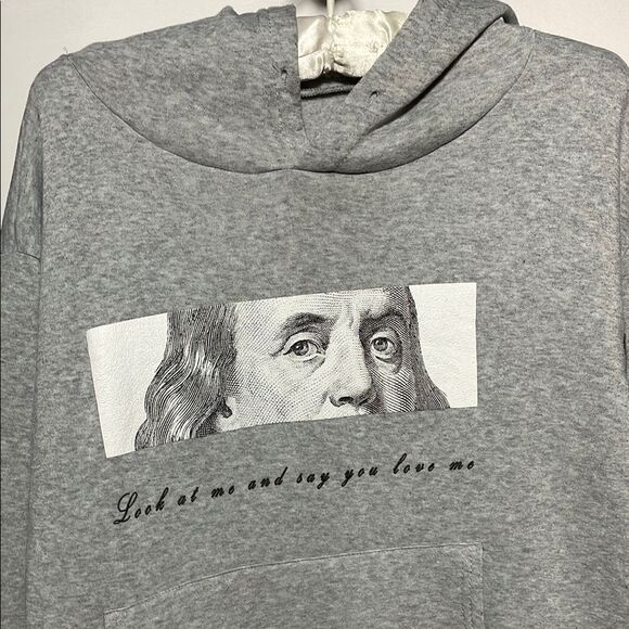 Gray Graphic Hoodie - Picture 2 of 7